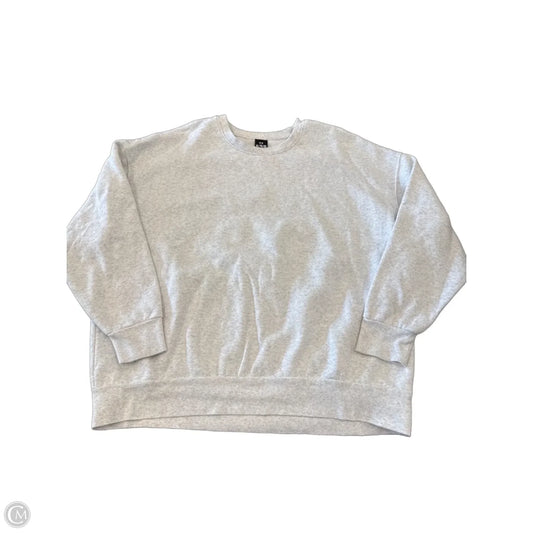 Athletic Sweatshirt Crewneck By Under Armour In Grey, Size: Xl