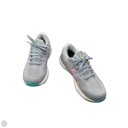 Shoes Athletic By Asics In Grey, Size: 8.5