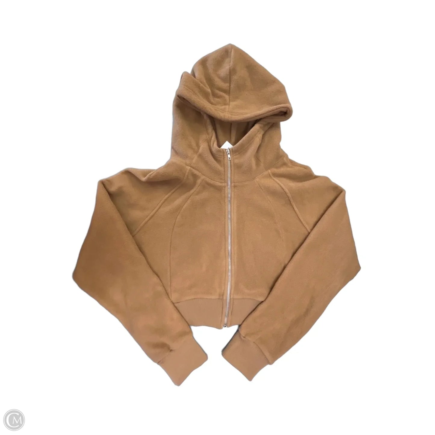 Jacket Fleece By Hyfve In Brown, Size: M