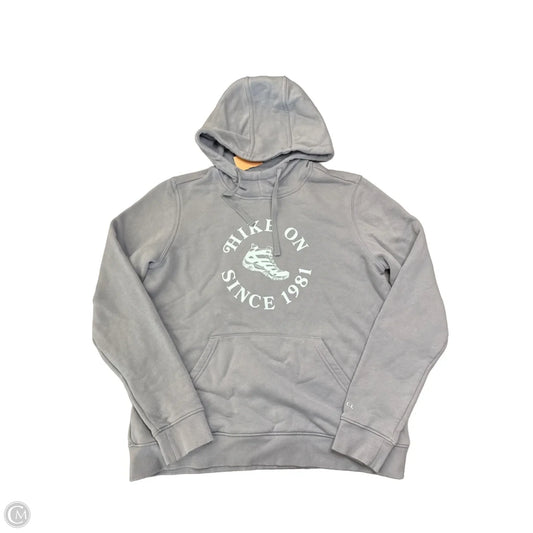 Sweatshirt Hoodie By Merrell In Blue, Size: M