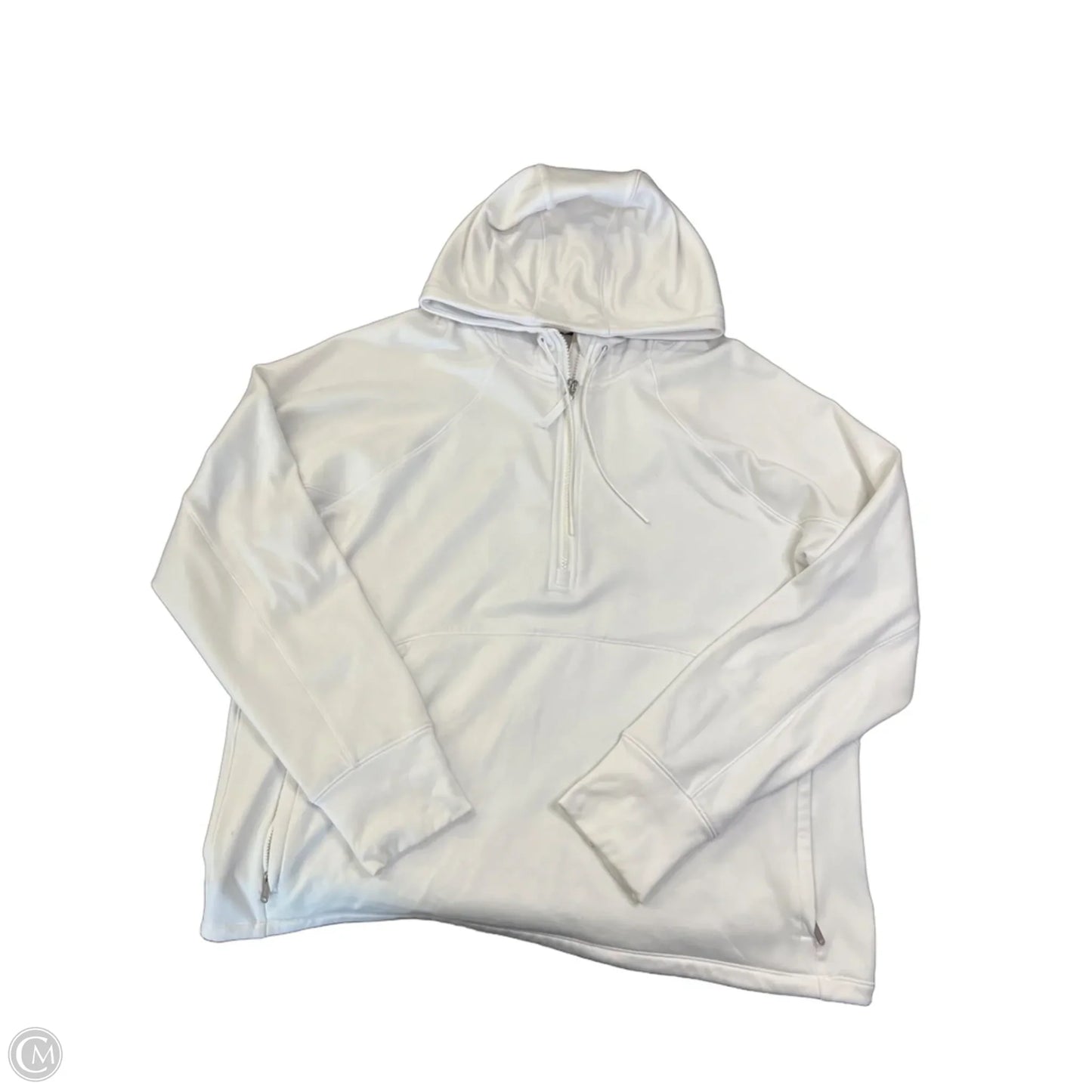 Athletic Sweatshirt Hoodie By Athleta In White, Size: Xl