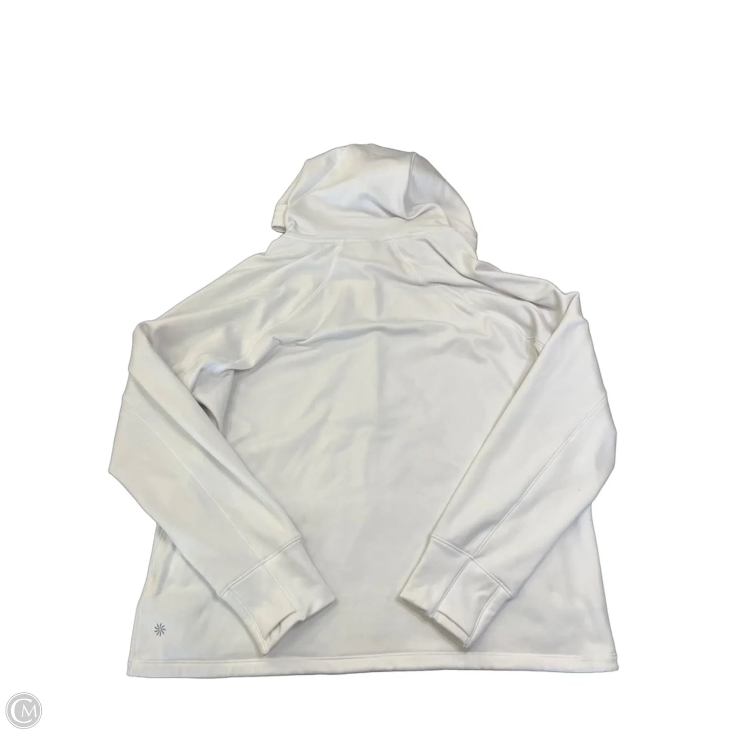 Athletic Sweatshirt Hoodie By Athleta In White, Size: Xl