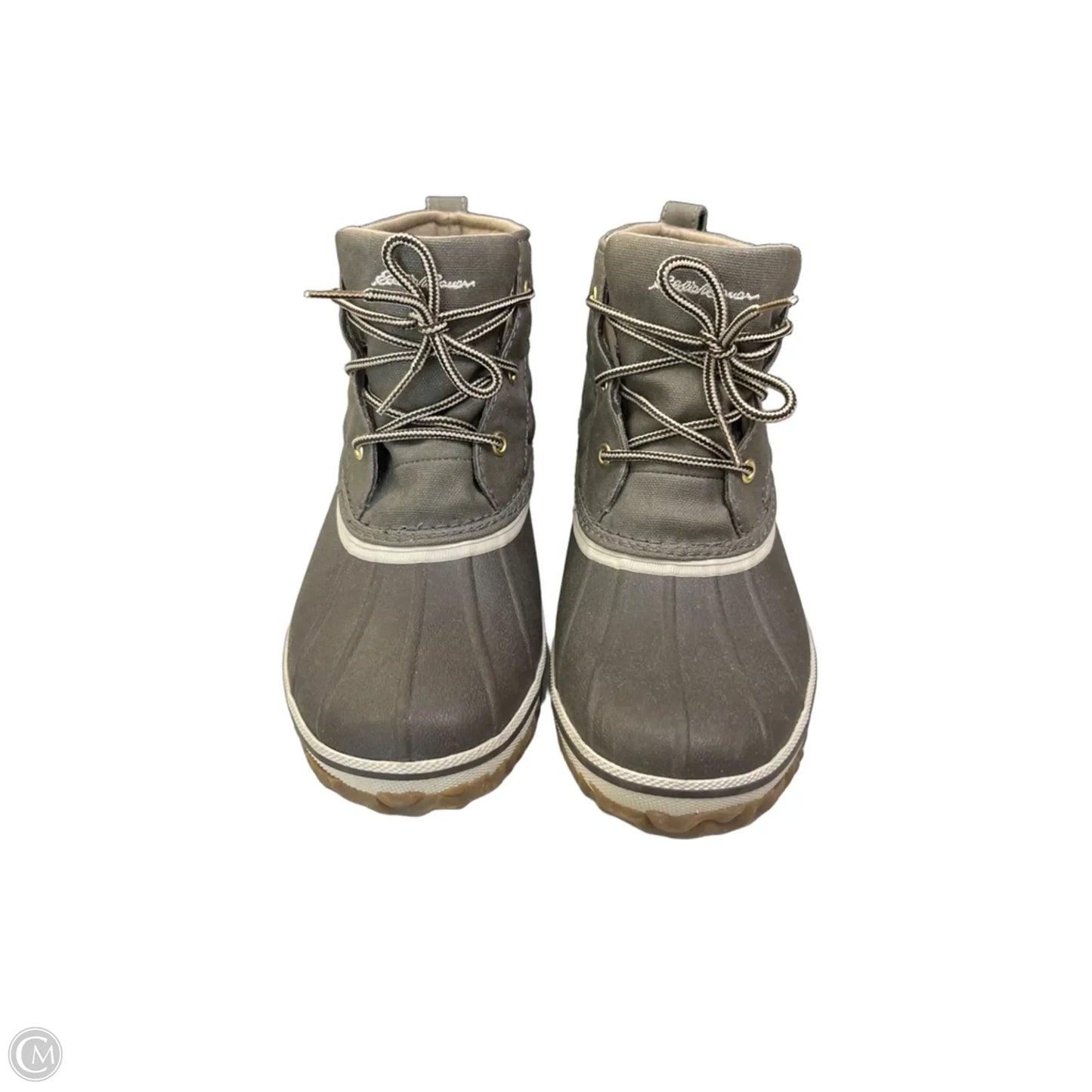 Boots Ankle Flats By Eddie Bauer In Grey, Size: 8.5