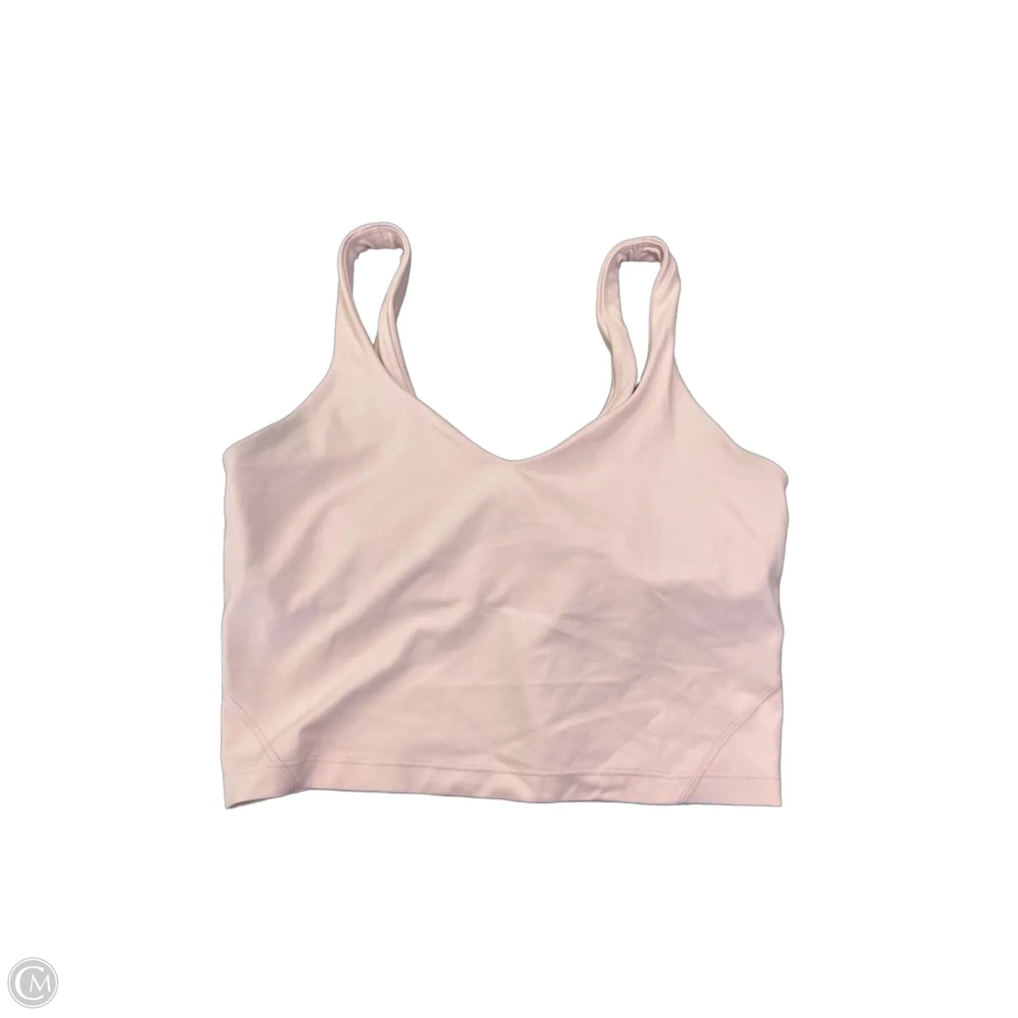 Athletic Bra By Lululemon In Pink, Size: M