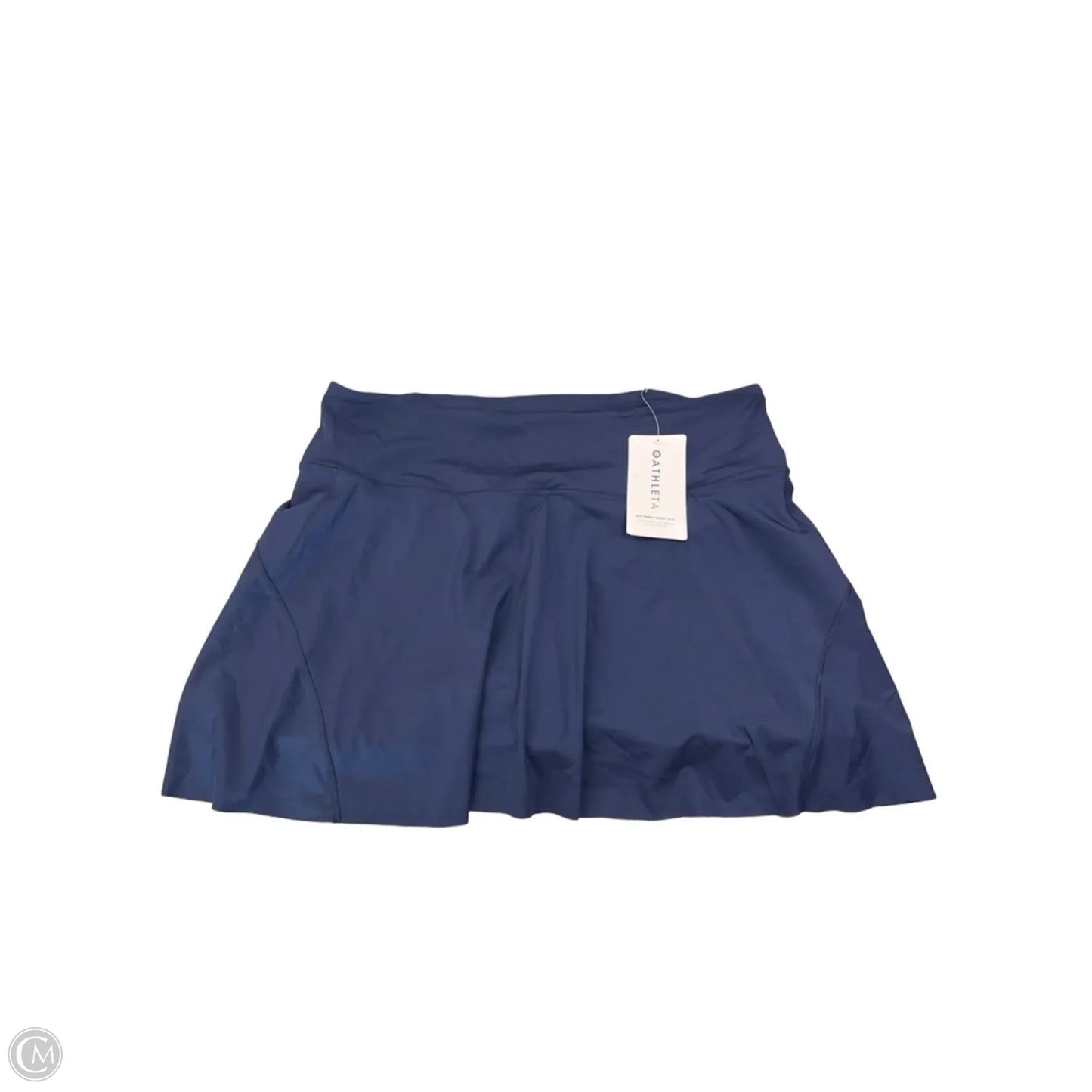 Athletic Skort By Athleta In Navy, Size: Xl