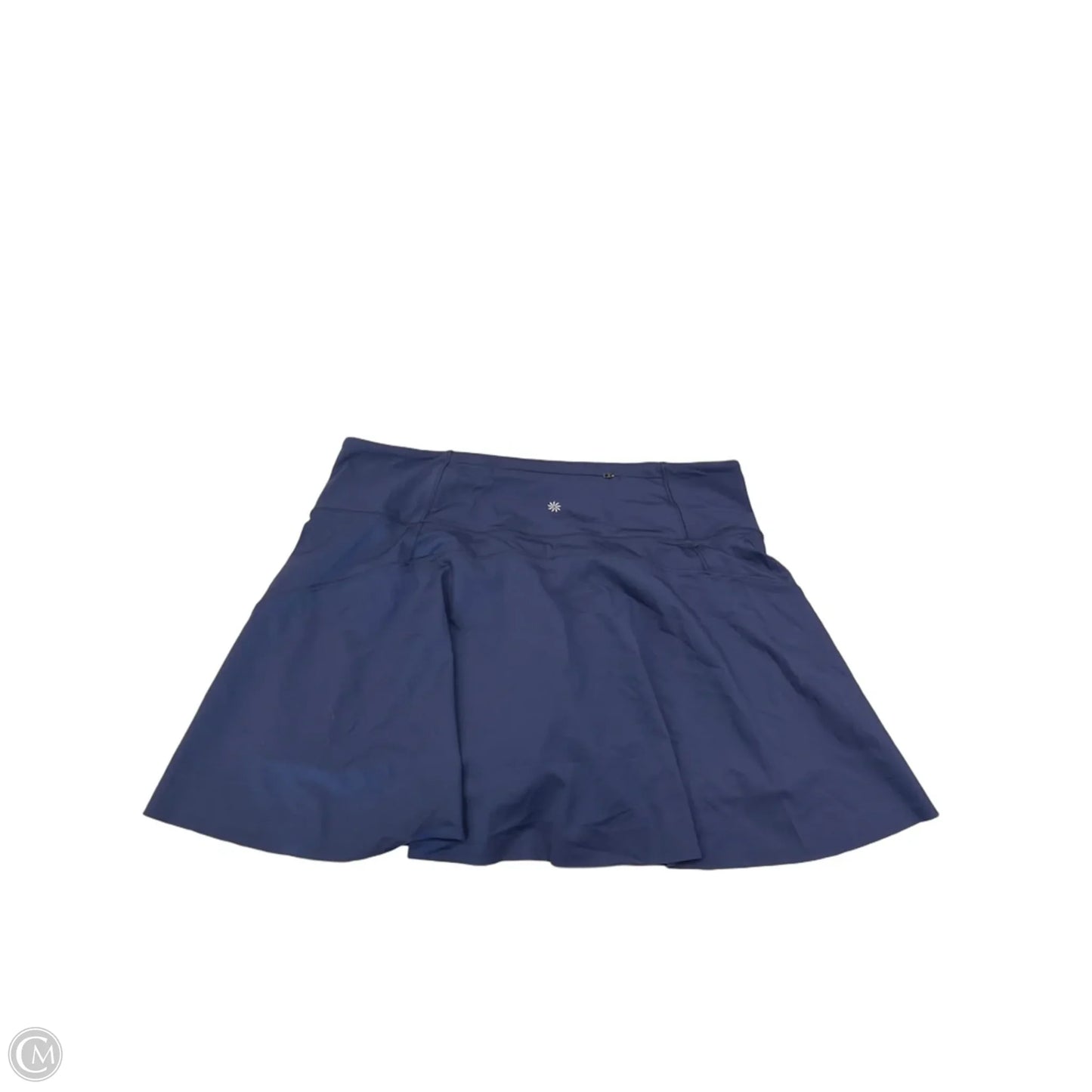 Athletic Skort By Athleta In Navy, Size: Xl
