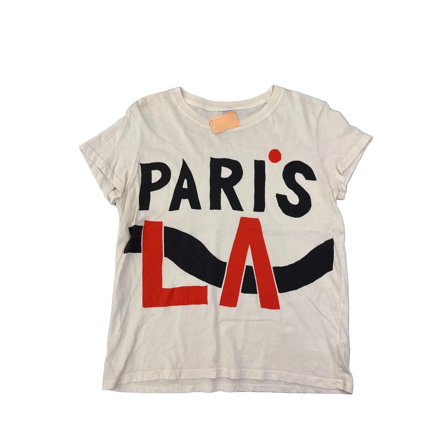 Top Short Sleeve By Clare V. In Tan, Size: S