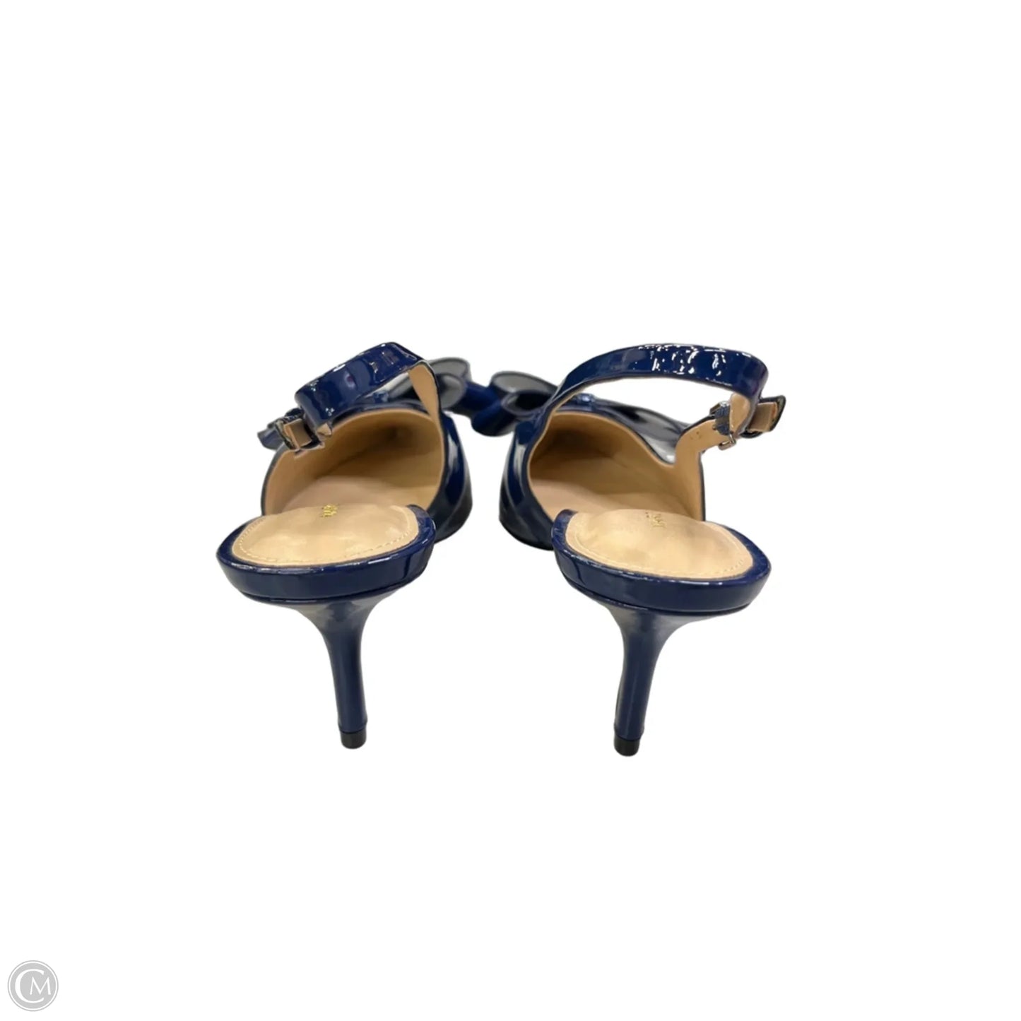 Shoes Heels Kitten By Marc Fisher In Blue, Size: 8.5