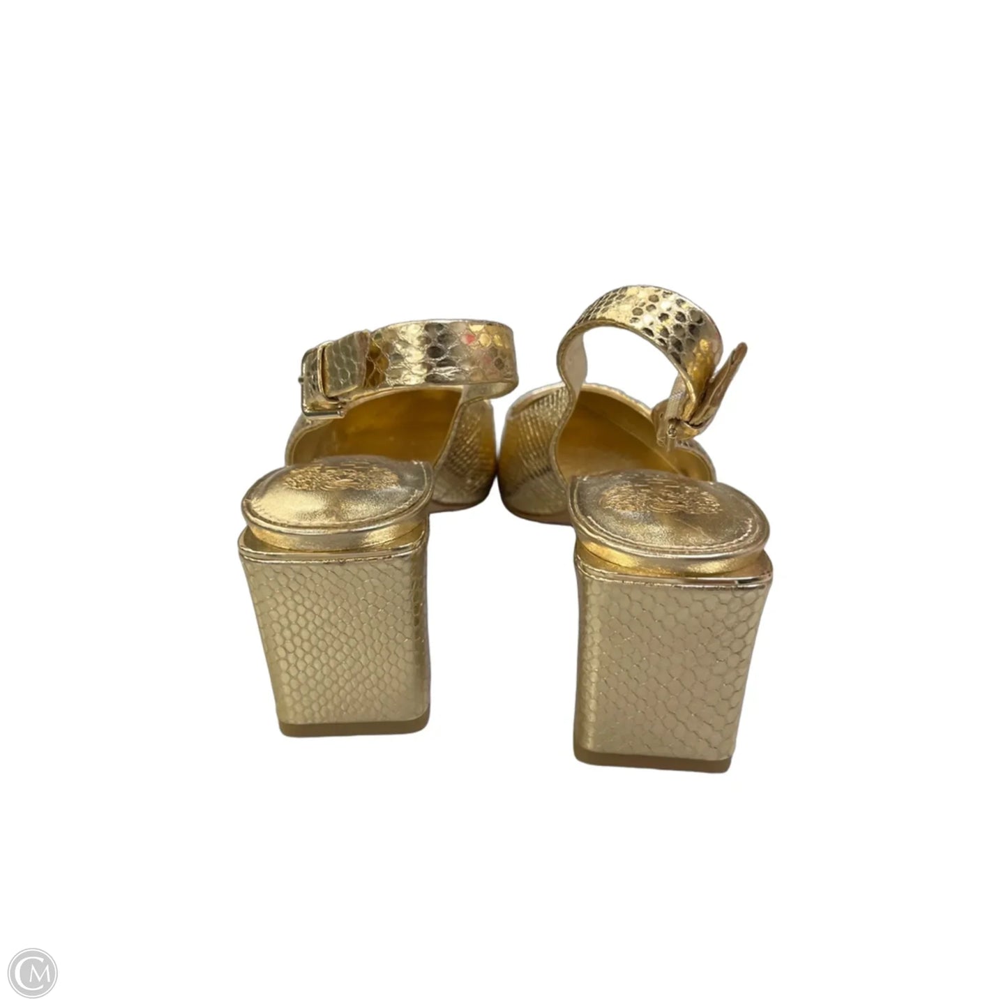 Shoes Heels Kitten By Vince Camuto In Gold, Size: 8.5