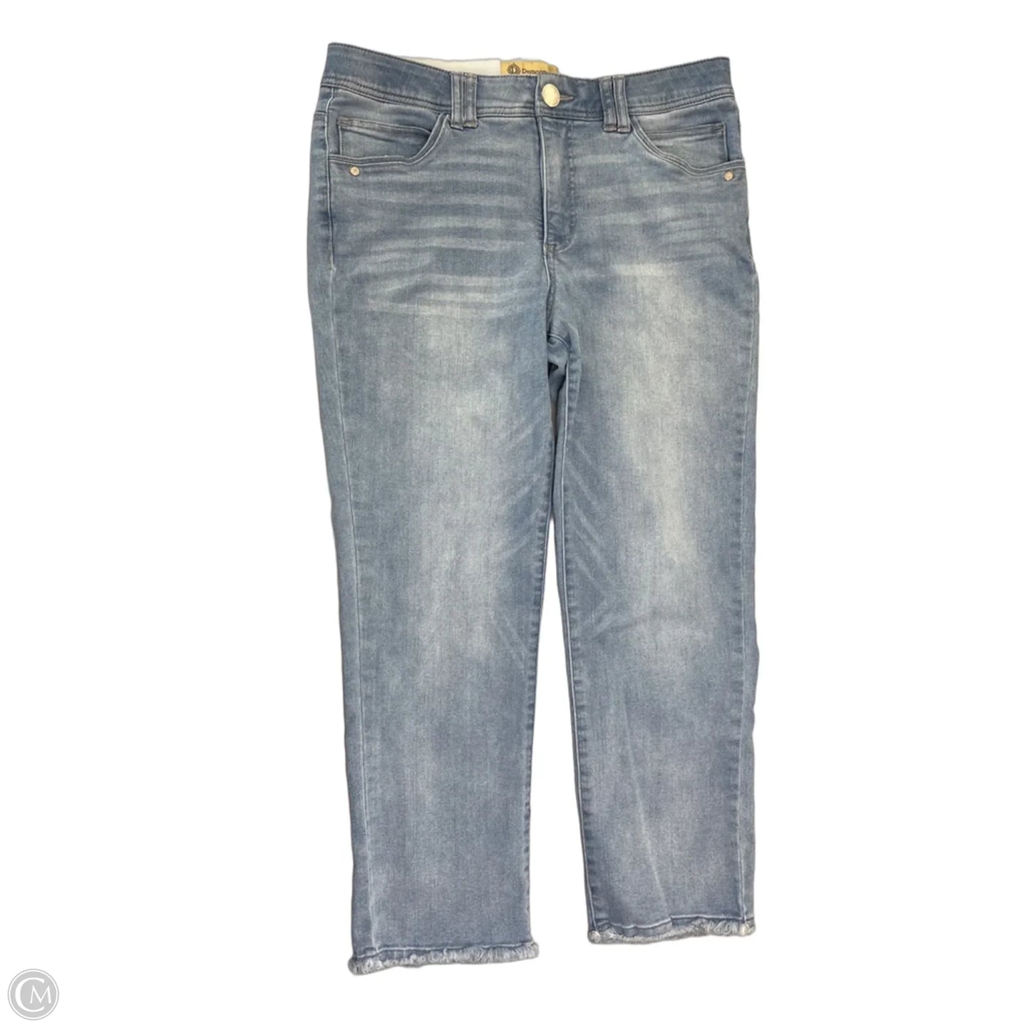 Jeans Straight By Democracy In Blue Denim, Size: 14