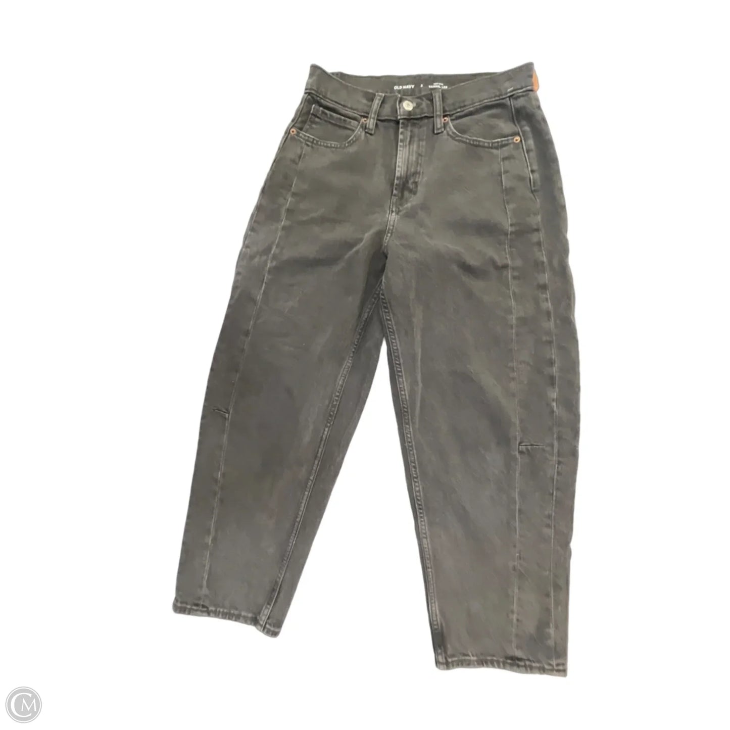 Jeans Wide Leg By Old Navy In Grey Denim, Size: 2