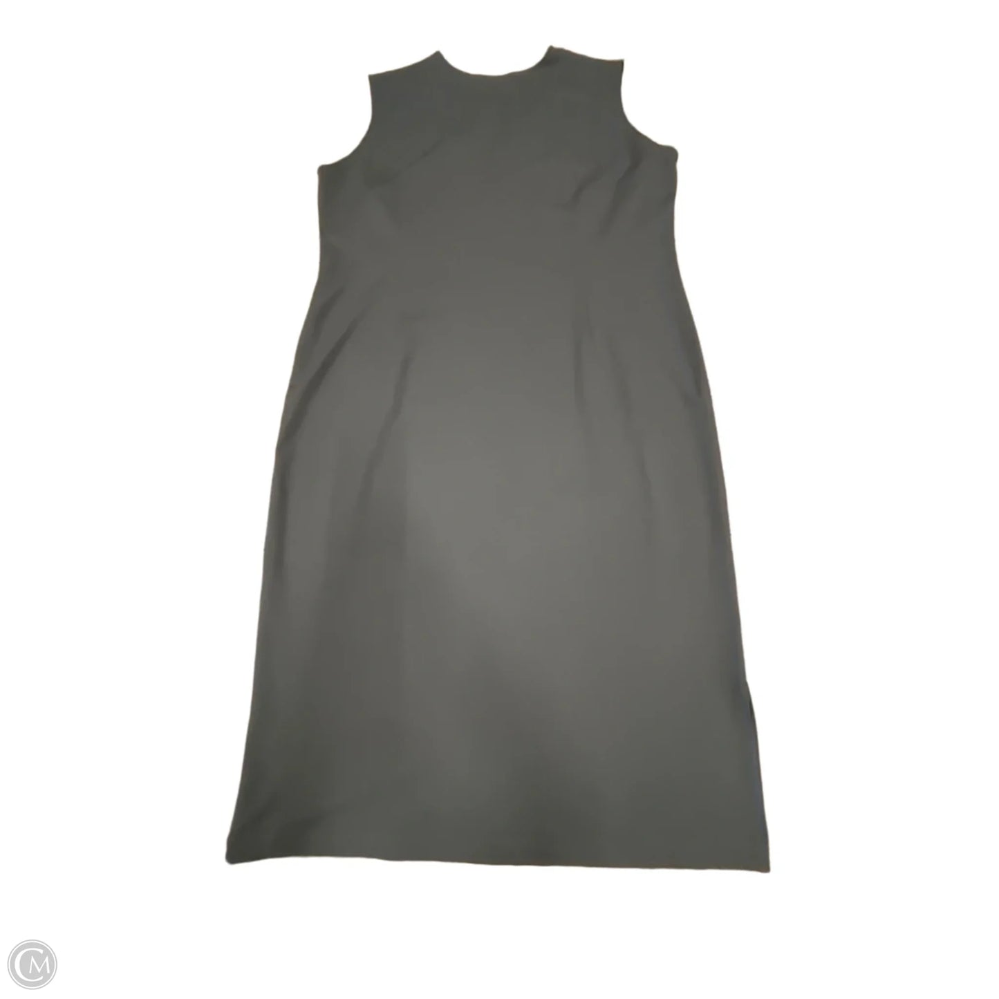 Dress Casual Midi By Ming Wang In Brown, Size: Xl
