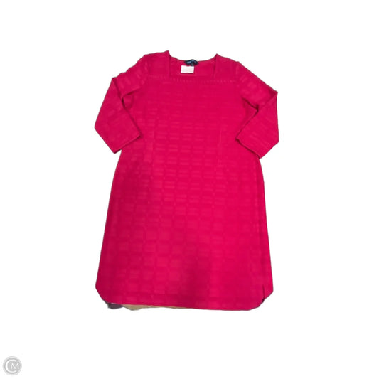 Dress Casual Short By Ming Wang In Red, Size: Xl