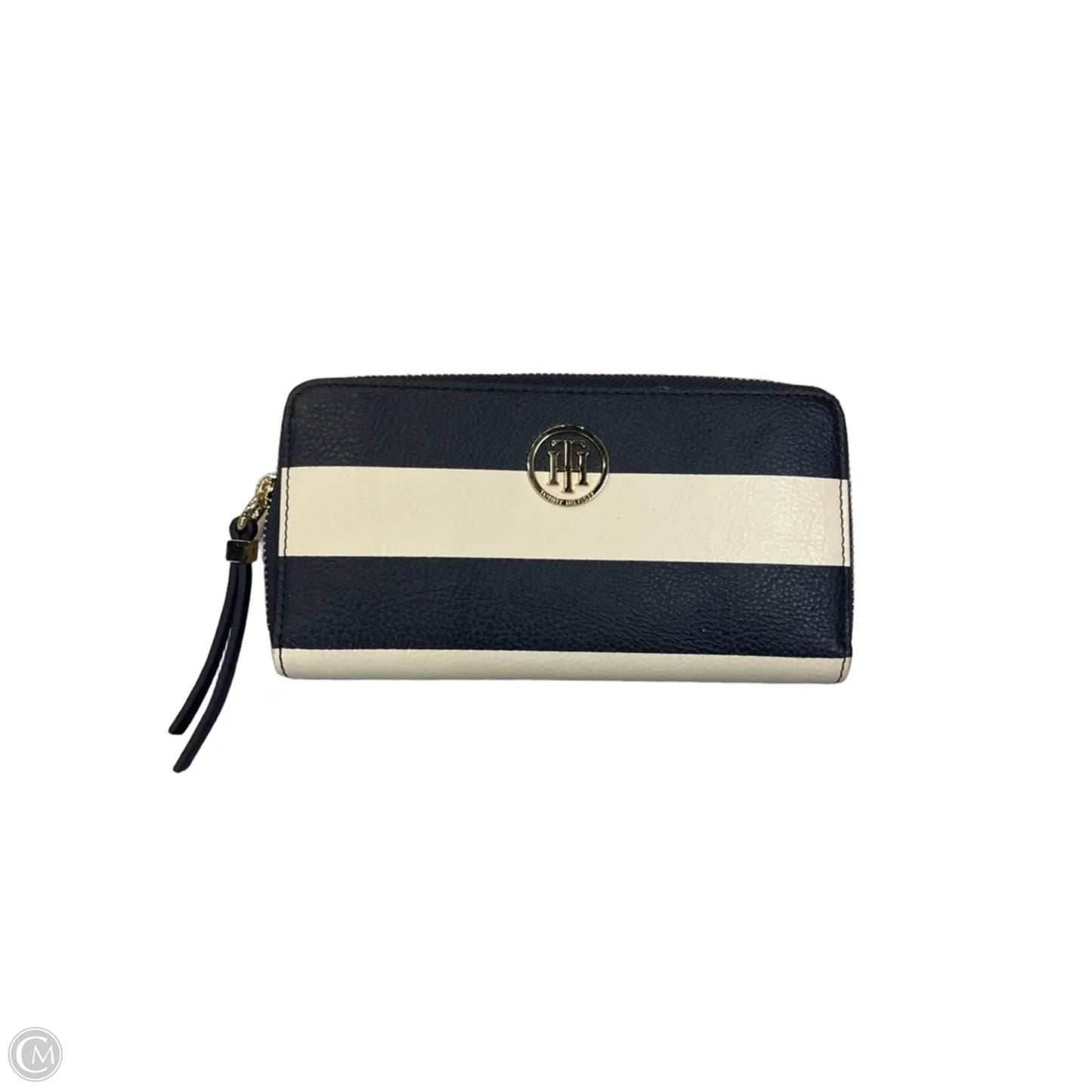 Wallet Leather By Tommy Hilfiger, Size: Large