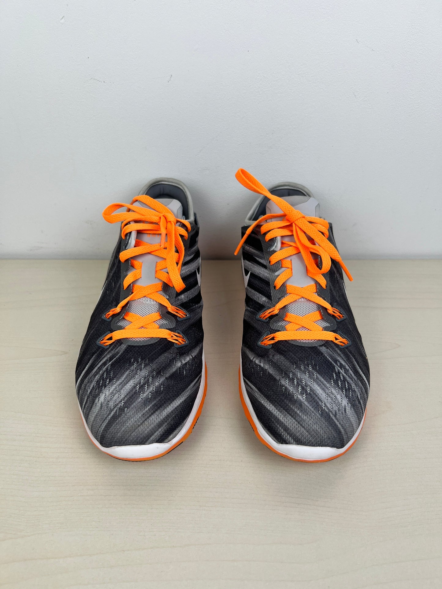 Grey & Orange Shoes Athletic Nike, Size 6.5