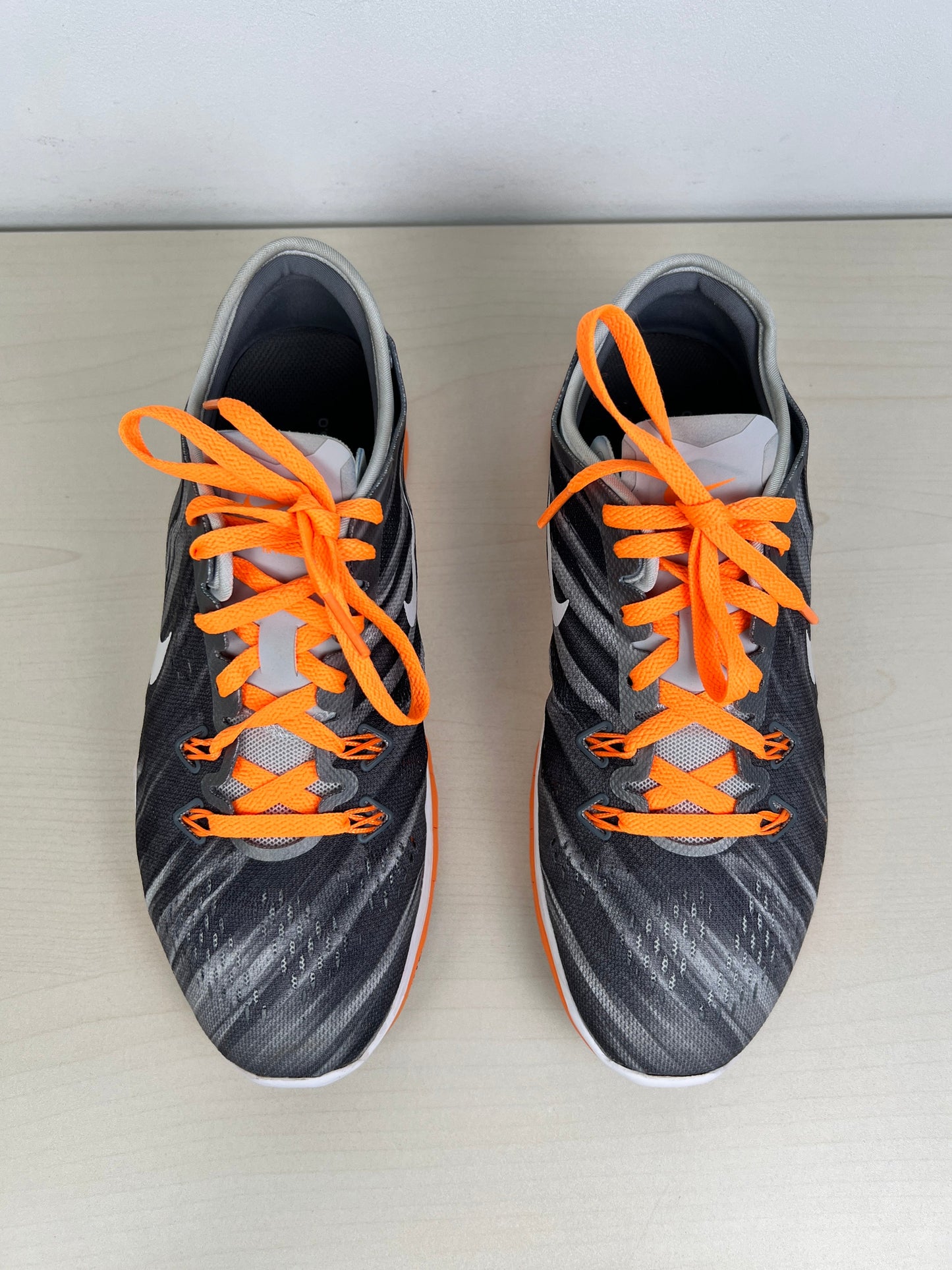 Grey & Orange Shoes Athletic Nike, Size 6.5