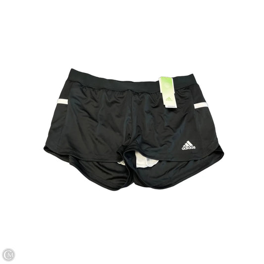 Athletic Shorts By Adidas In Black, Size: Xl