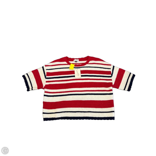 Top Short Sleeve By Universal Thread In Blue Red & White, Size: Xl