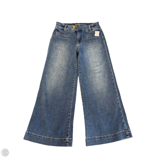 Jeans Cropped By Kut In Blue Denim, Size: 2