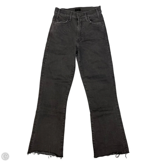 Jeans Designer By Mother In Black Denim, Size: 0