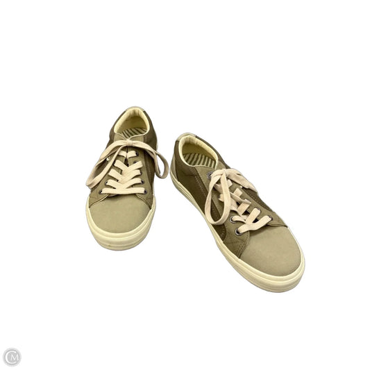 Shoes Sneakers By Taos In Green, Size: 8