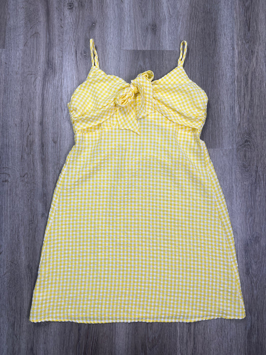 Yellow Dress Casual Short Promesa, Size L