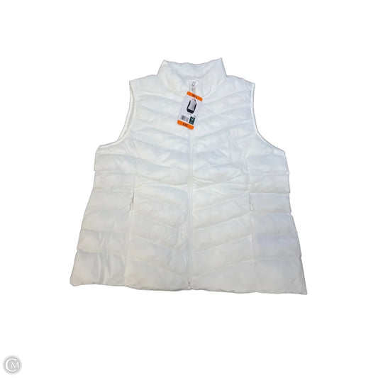 Vest Puffer & Quilted By 32 Degrees In White, Size: Xxl