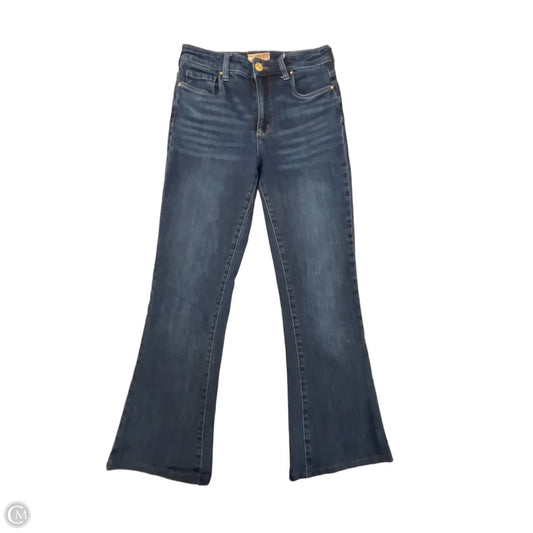Jeans Flared By Kut In Blue Denim, Size: 2