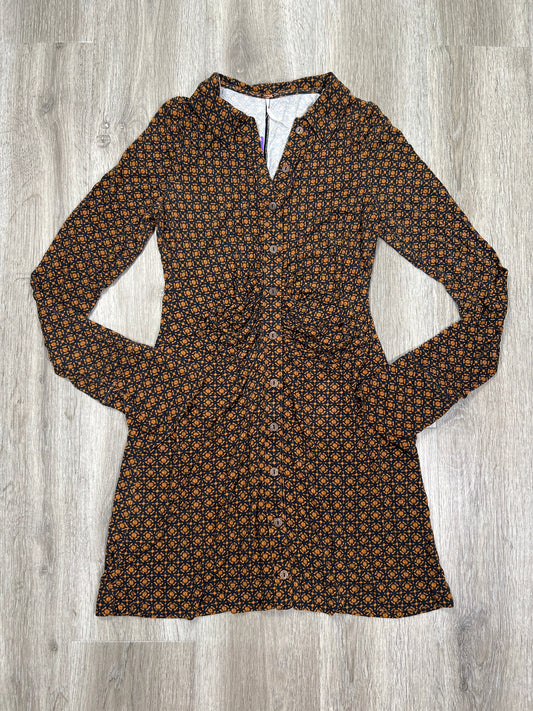 Black & Brown Dress Casual Short Free People, Size M