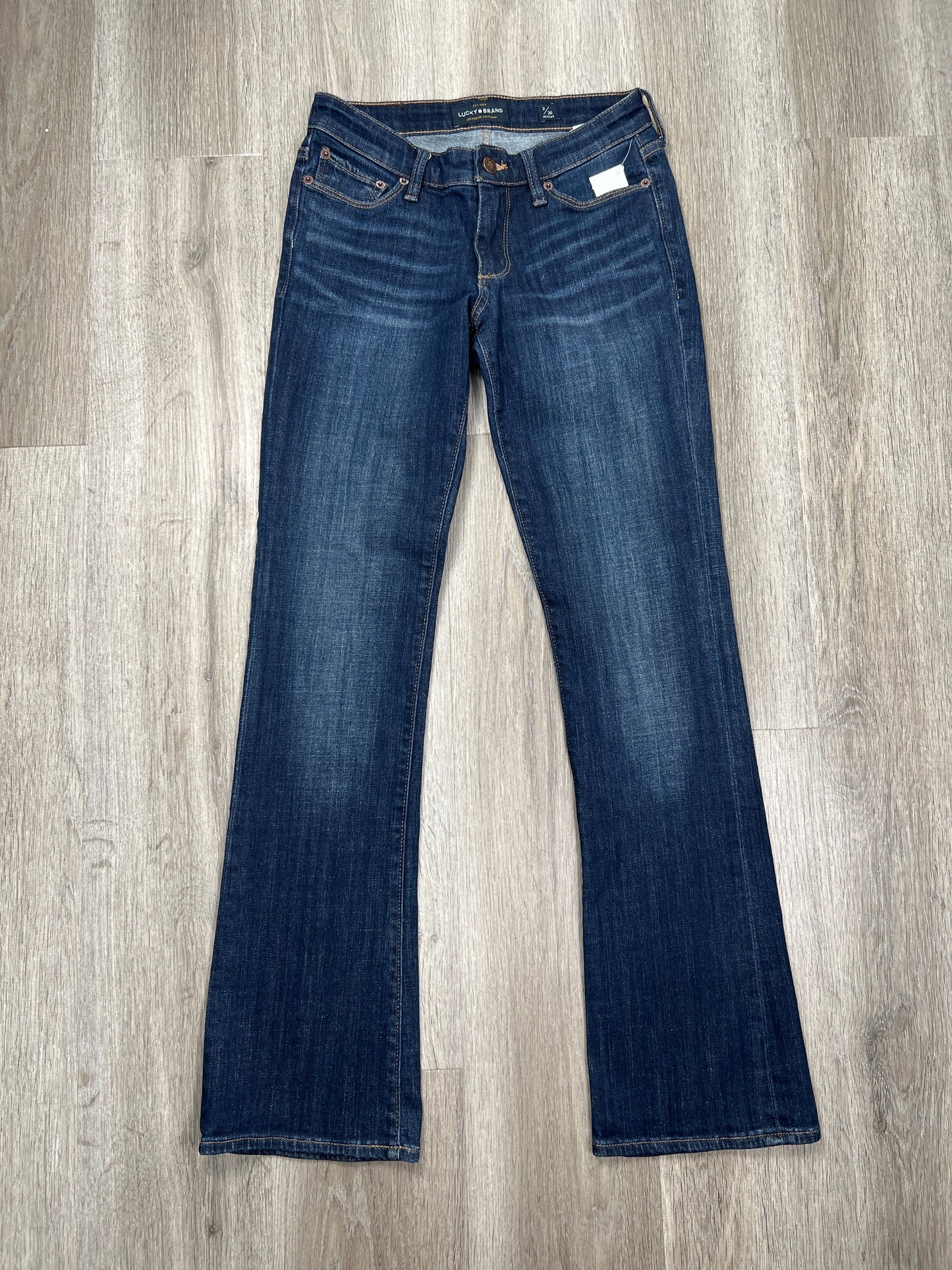 Blue Denim Jeans Boot Cut Lucky Brand, Size 2