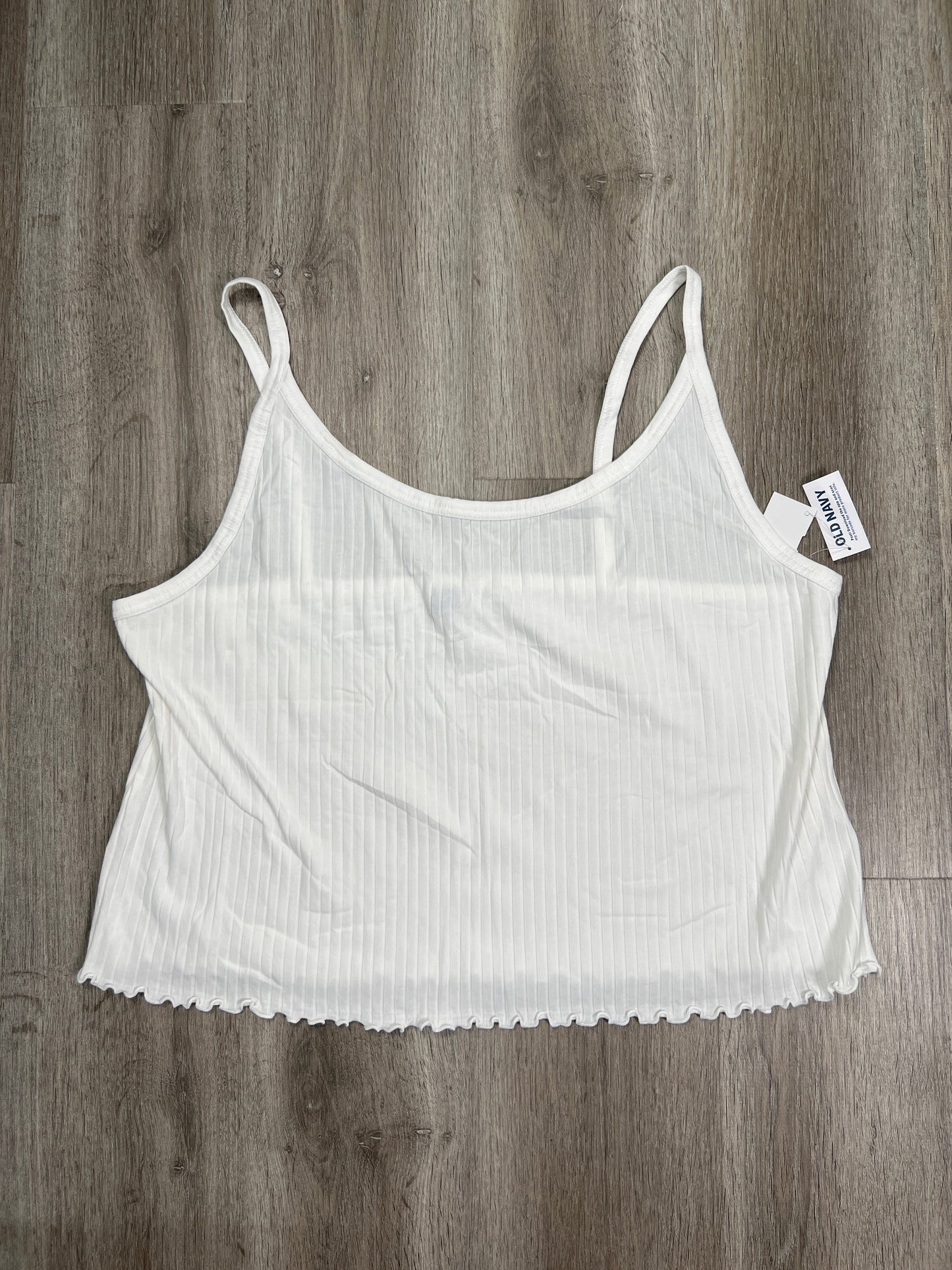 White Tank Top Old Navy, Size 3x