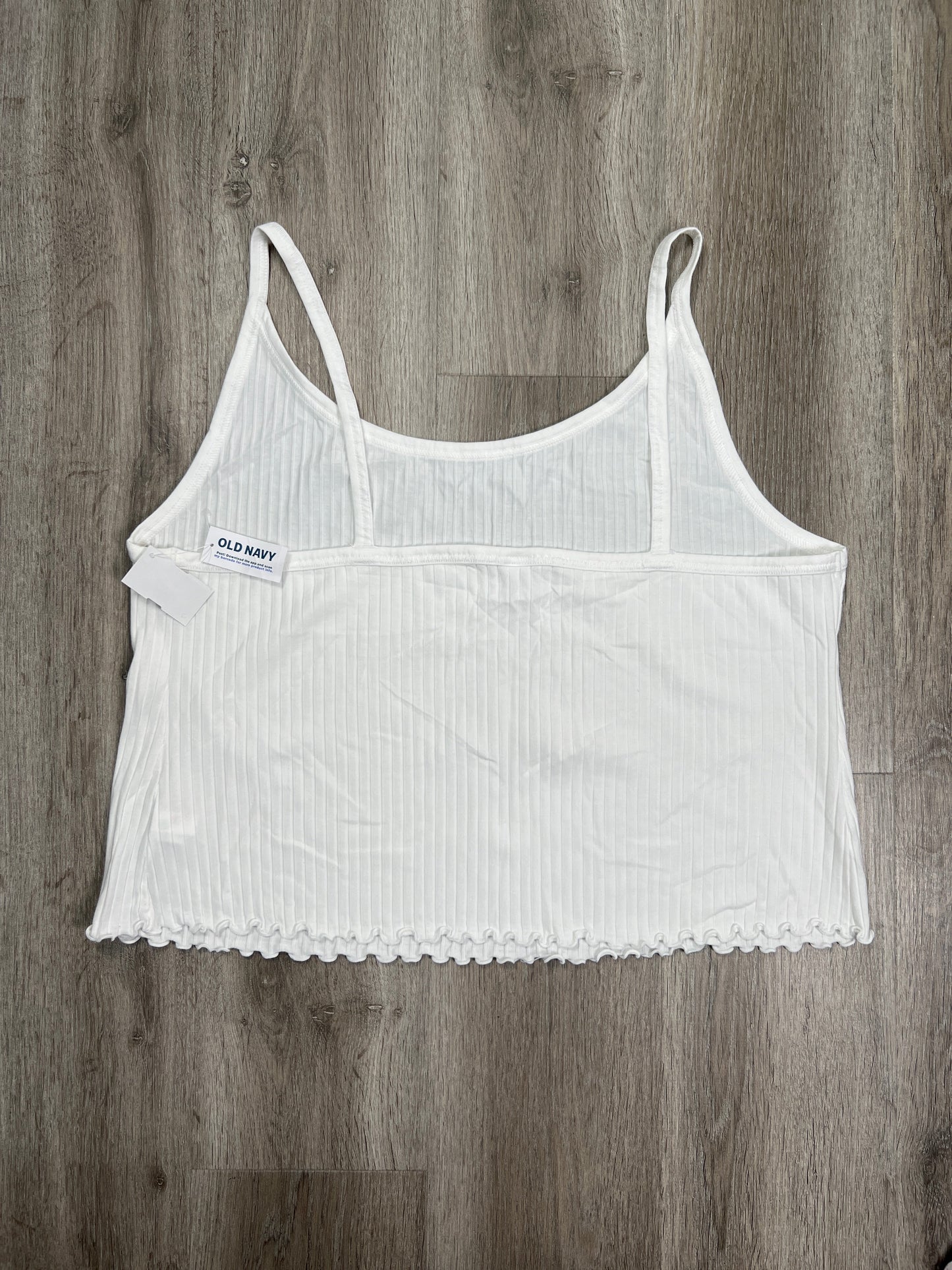 White Tank Top Old Navy, Size 3x