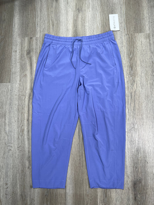 Athletic Pants By Athleta In Purple, Size: Xl