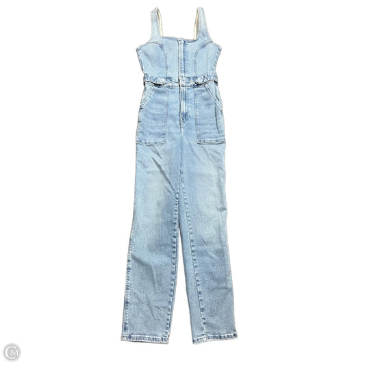 Jumpsuit By Good American In Blue Denim, Size: Xs