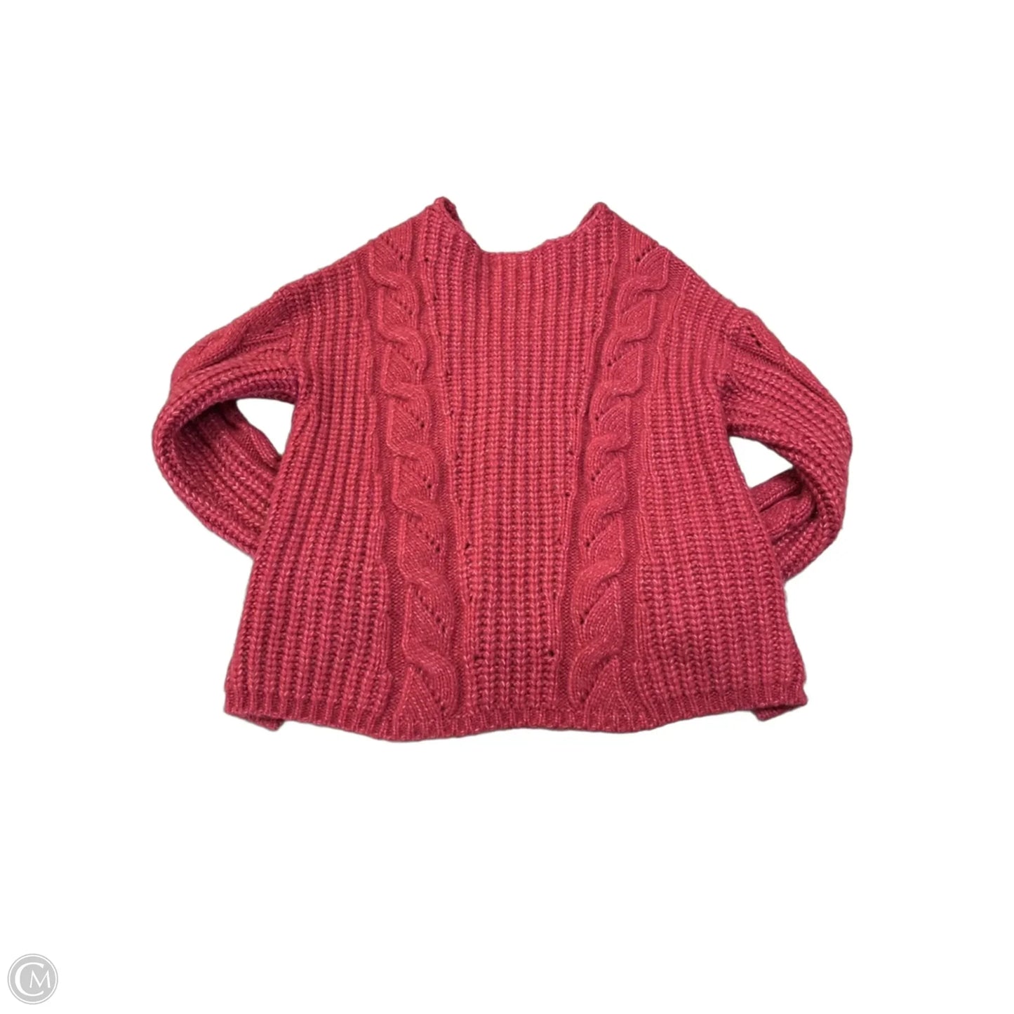 Sweater By Anthropologie In Red, Size: Xs