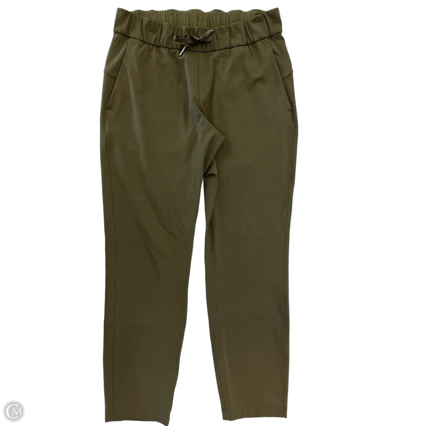 Athletic Pants By Lululemon In Green, Size: S
