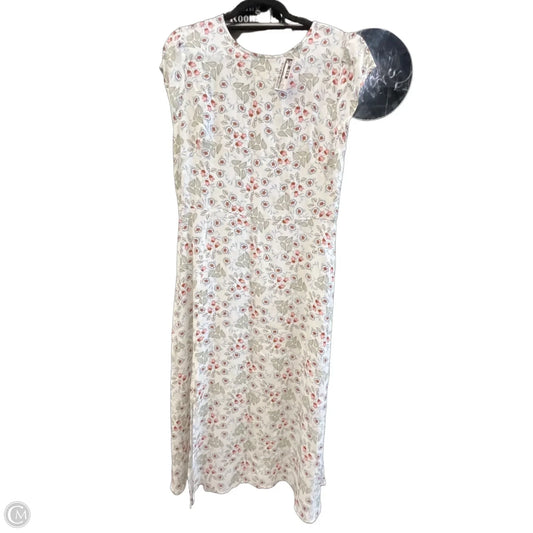 Dress Casual Maxi By Loft In Floral Print, Size: M
