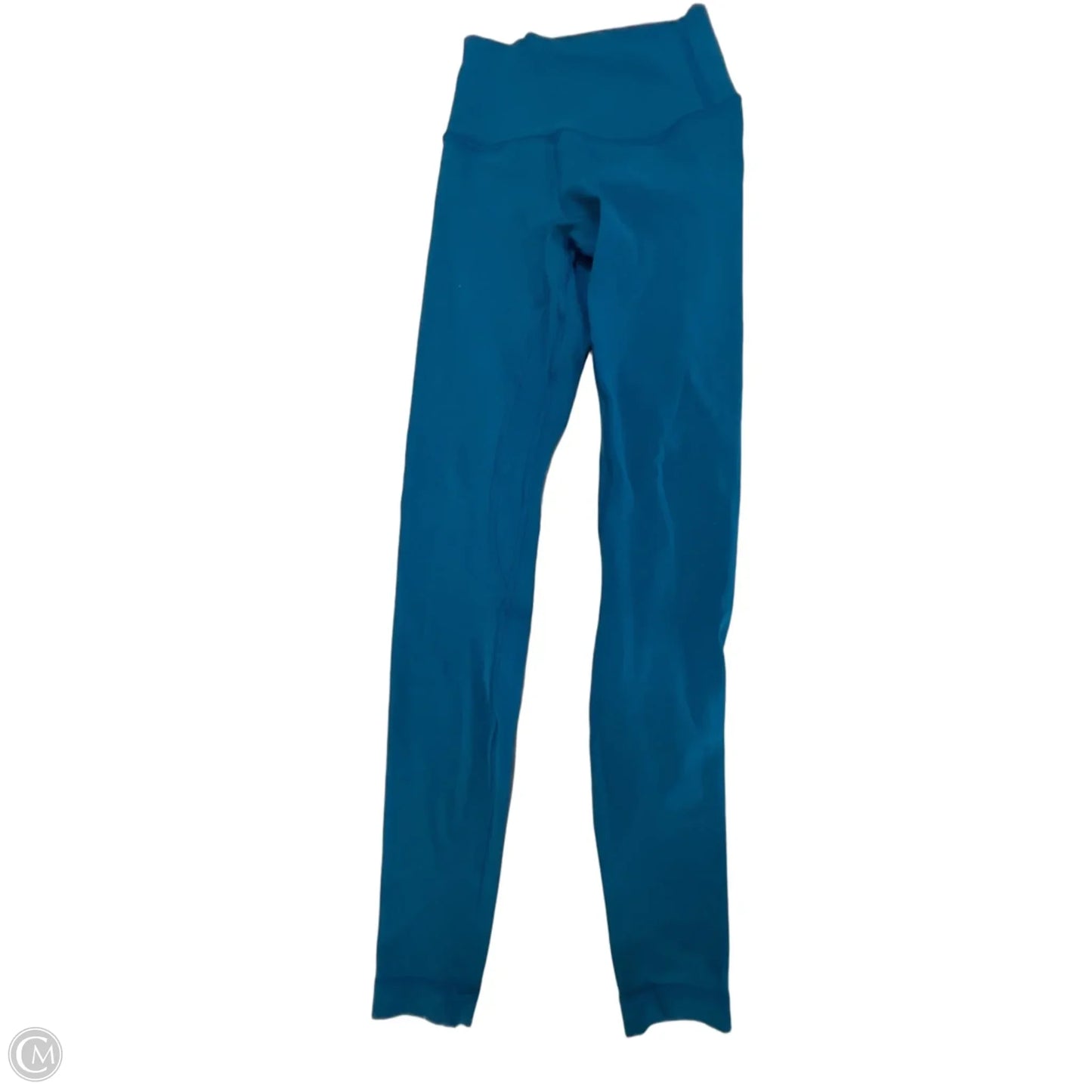 Athletic Leggings By Lululemon In Teal, Size: Xs