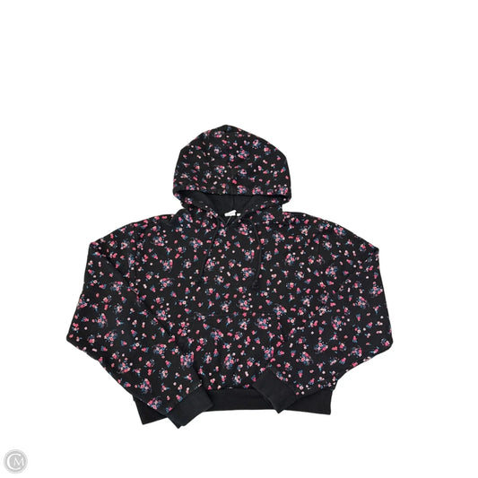 Sweatshirt Hoodie By Vans In Floral Print, Size: L
