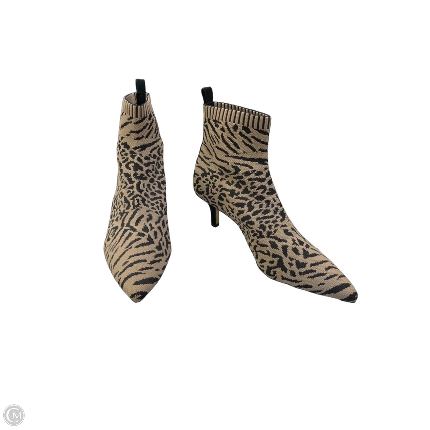 Shoes Heels Kitten By Corso Como In Animal Print, Size: 8