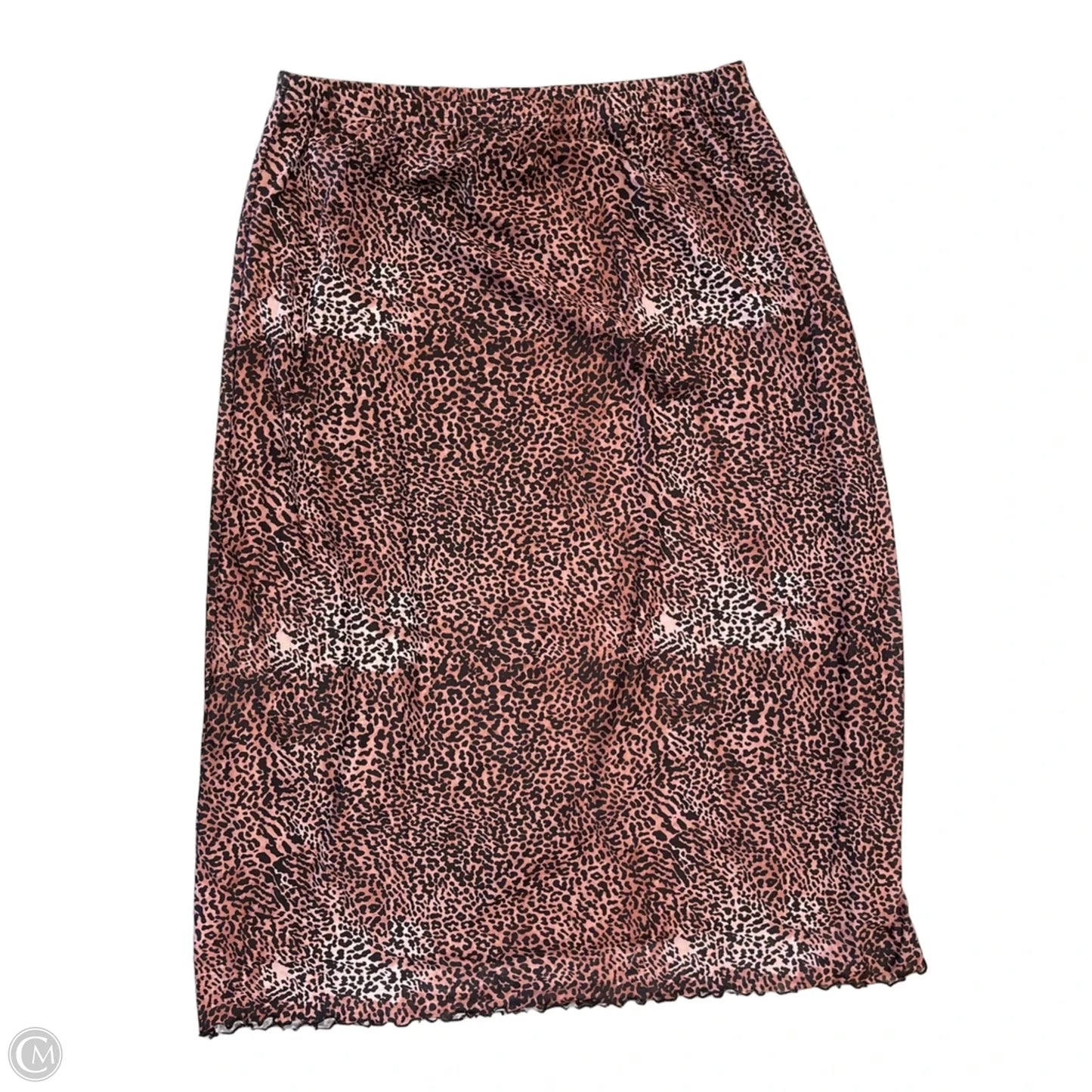 Skirt Midi By Cmf In Leopard Print, Size: Xxl