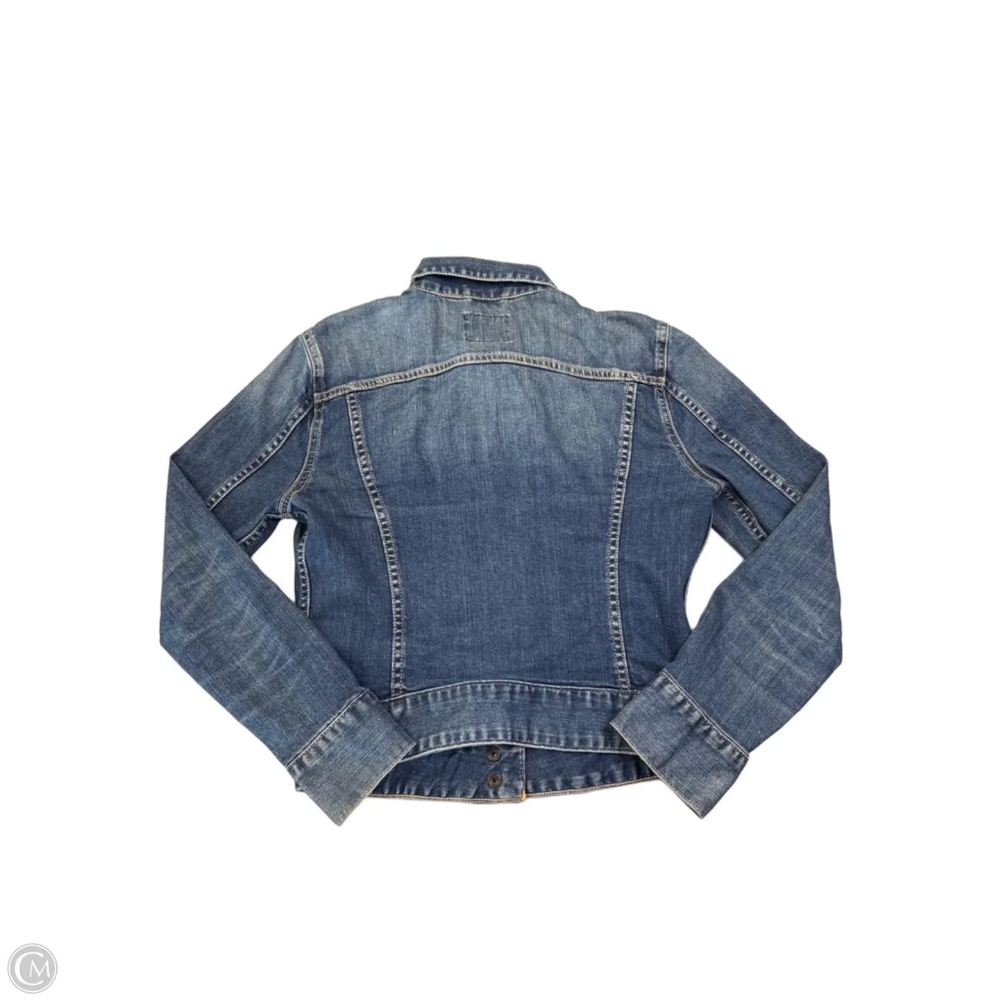 Jacket Denim By Lucky Brand In Blue Denim, Size: Xs