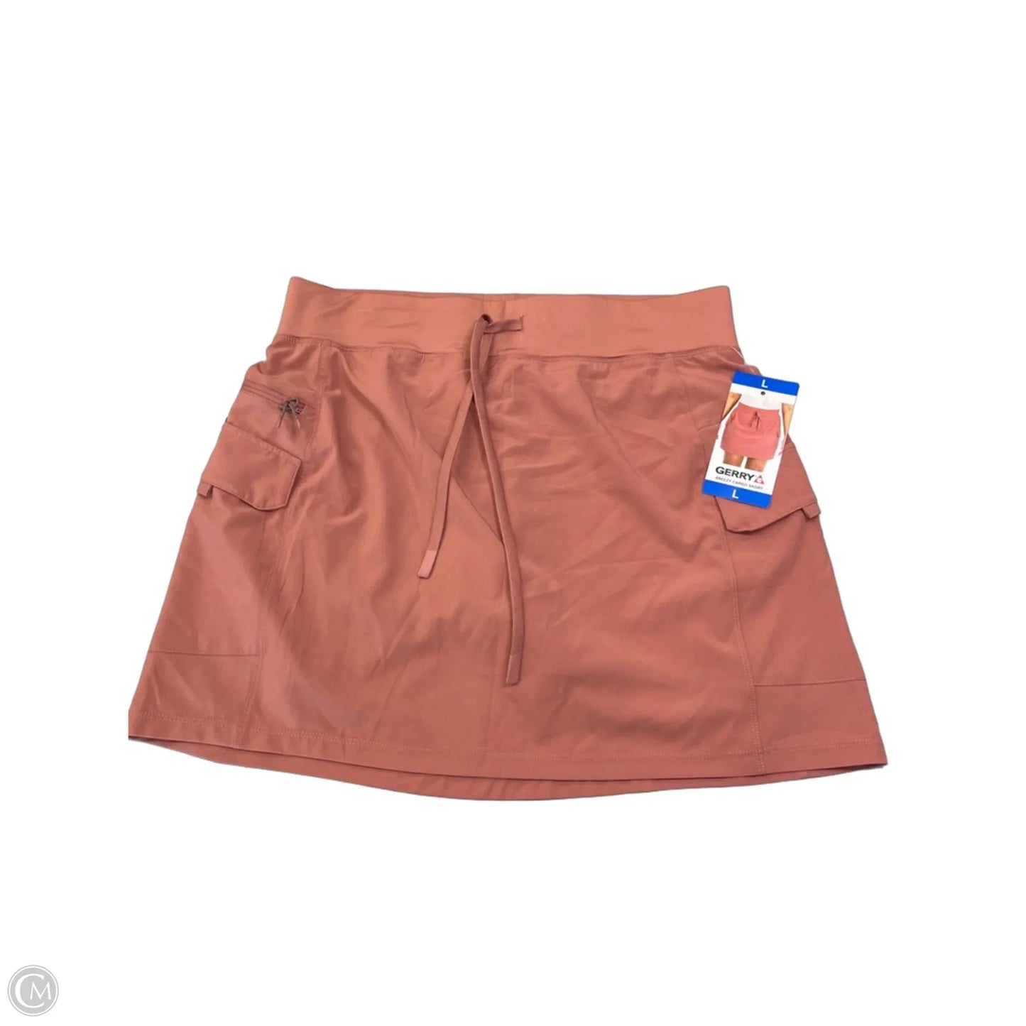 Athletic Skort By Gerry In Coral, Size: L
