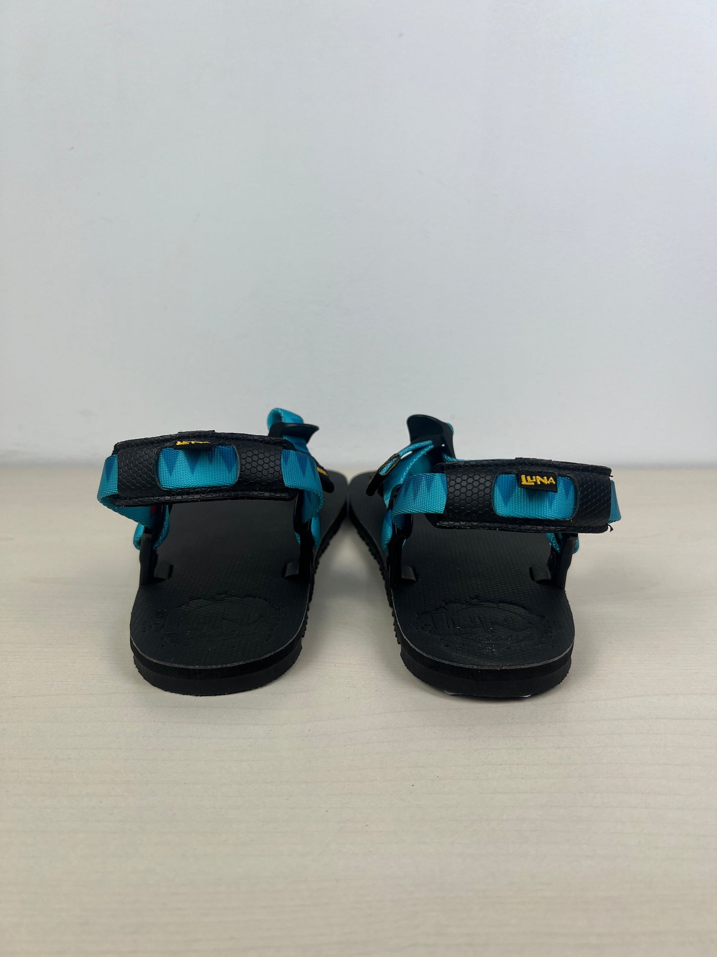 Black & Blue Sandals Sport LUNA, Size 7