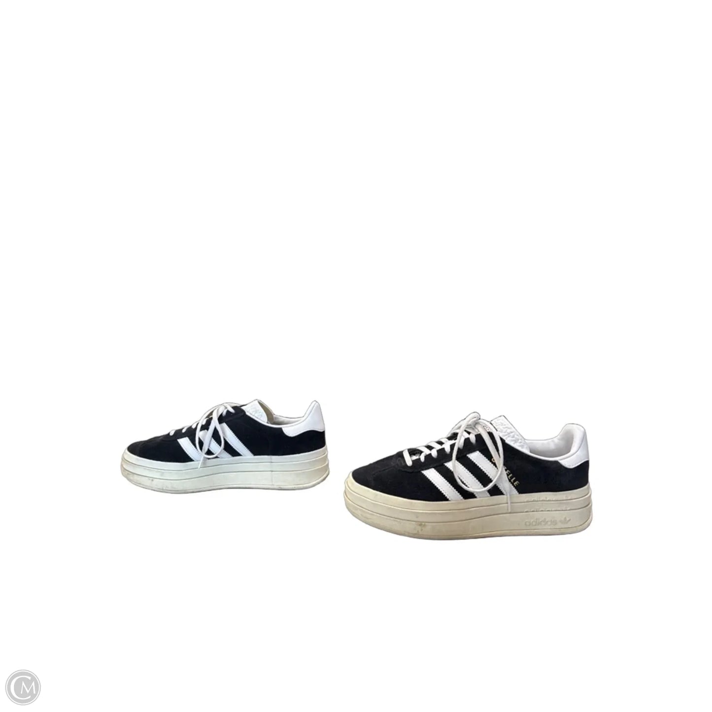 Shoes Sneakers By Adidas In Black & White, Size: 7.5