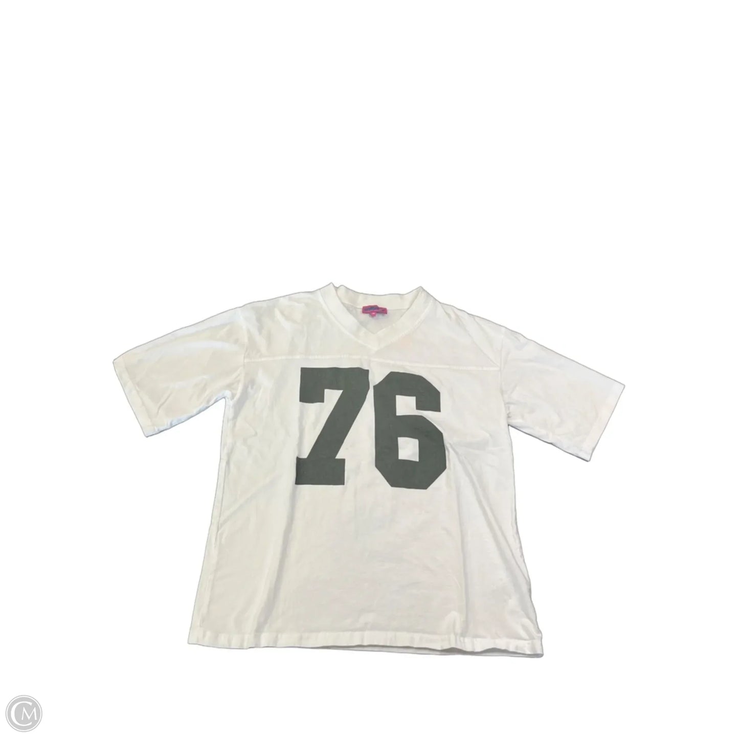 Top Short Sleeve Basic By Edikted In White, Size: Xs