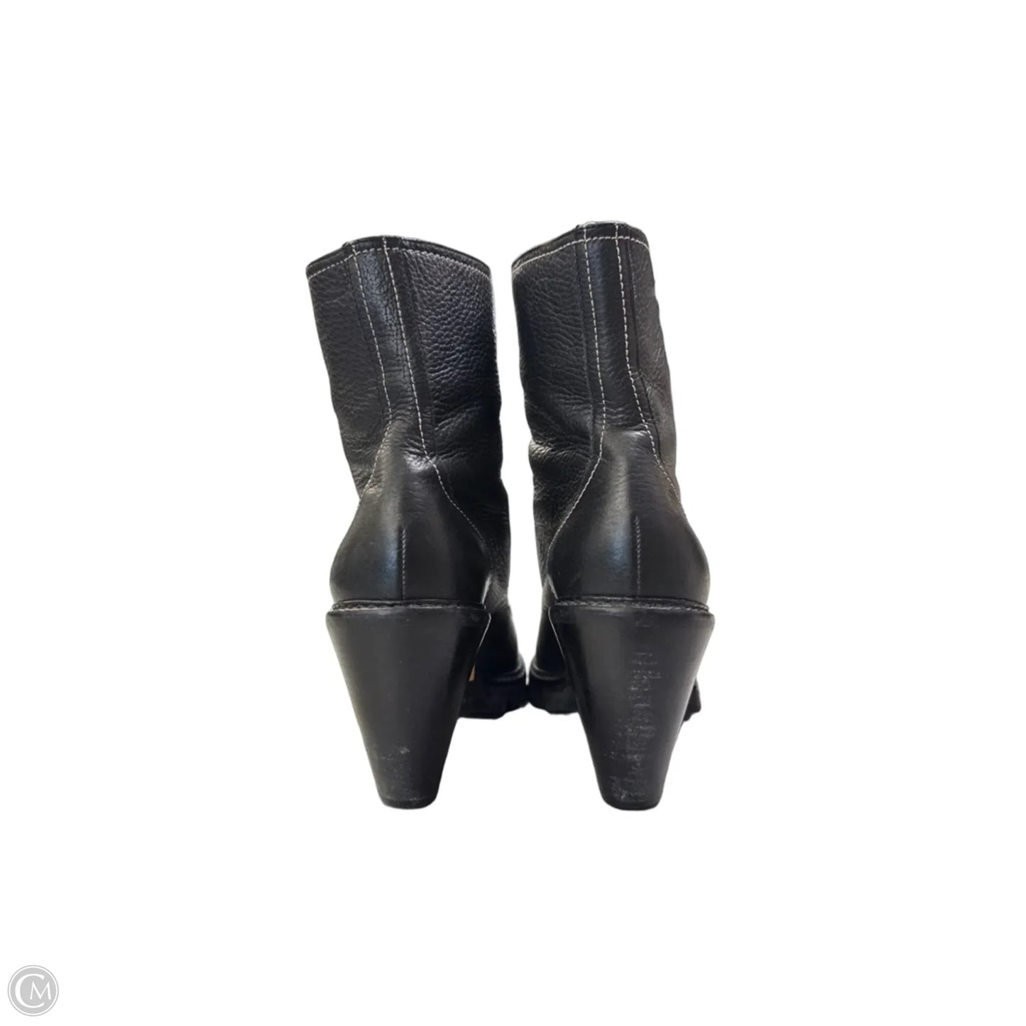 Boots Ankle Heels By Via Spiga In Black, Size: 7.5