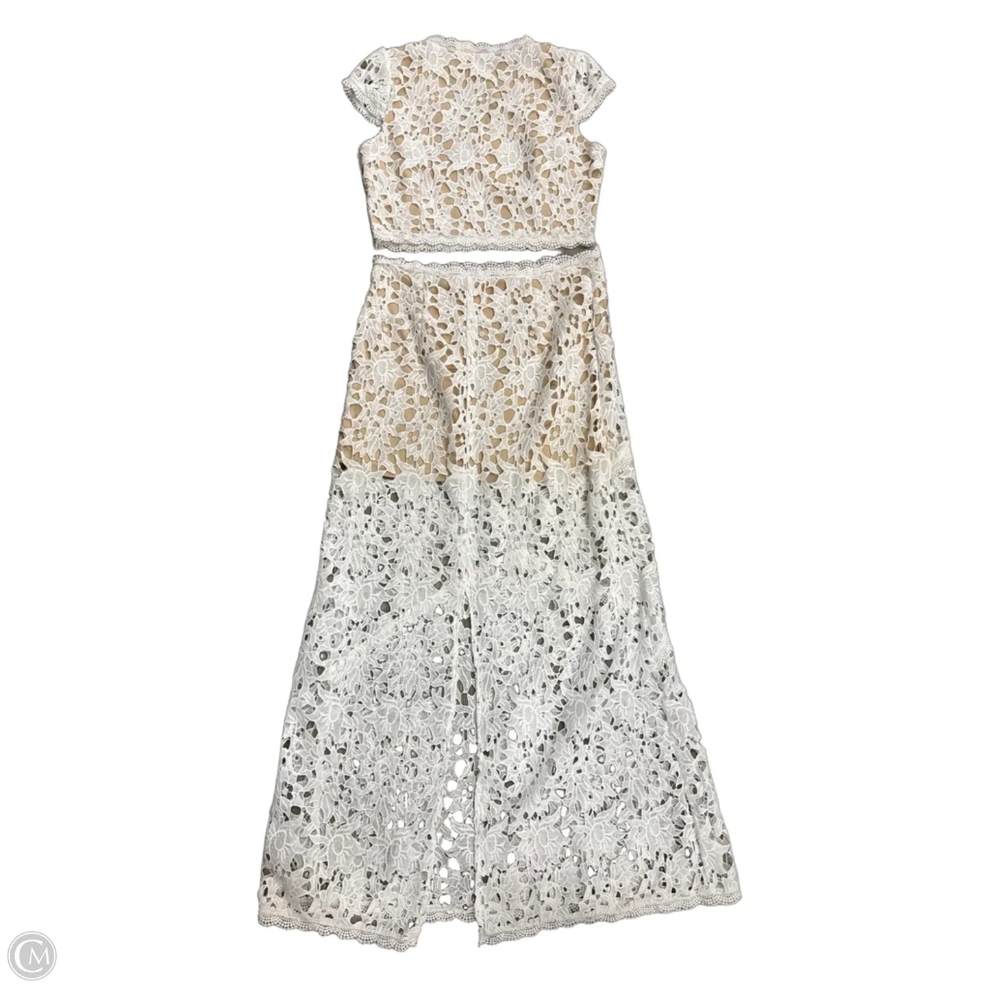 Skirt Set 2pc By Lulus In White, Size: Xl