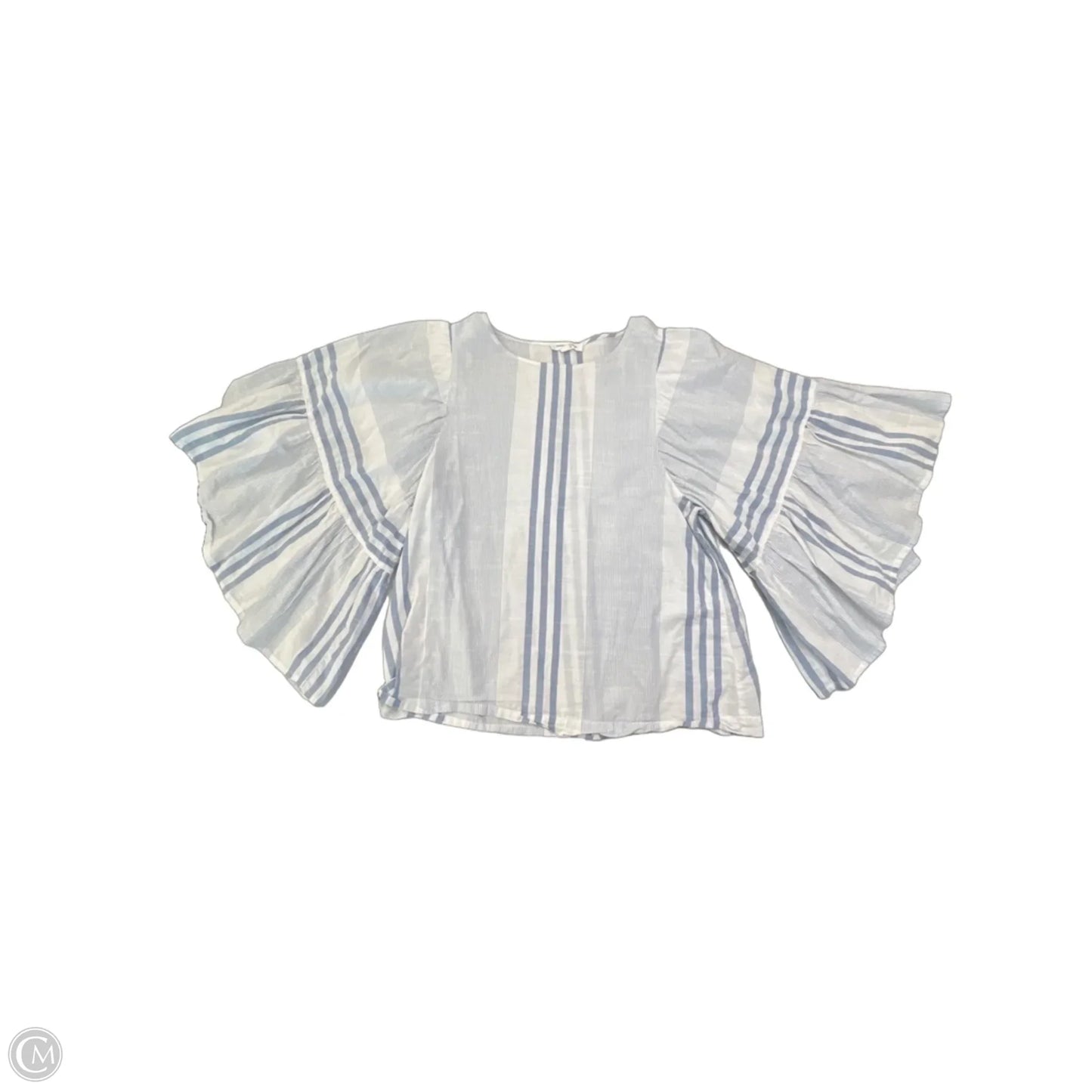 Top 3/4 Sleeve By Beachlunchlounge In Striped Pattern, Size: S