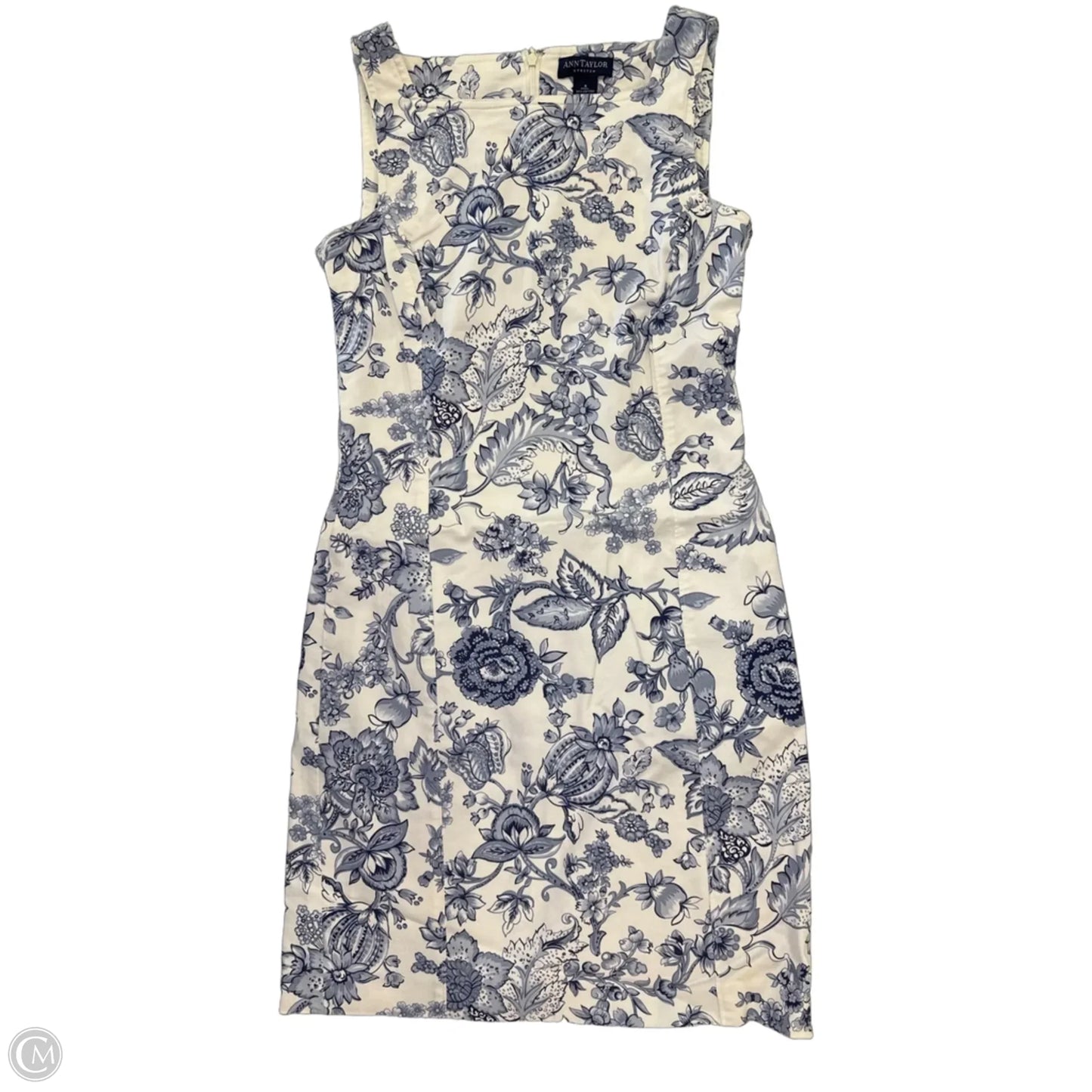 Dress Casual Midi By Ann Taylor In Floral Print, Size: S
